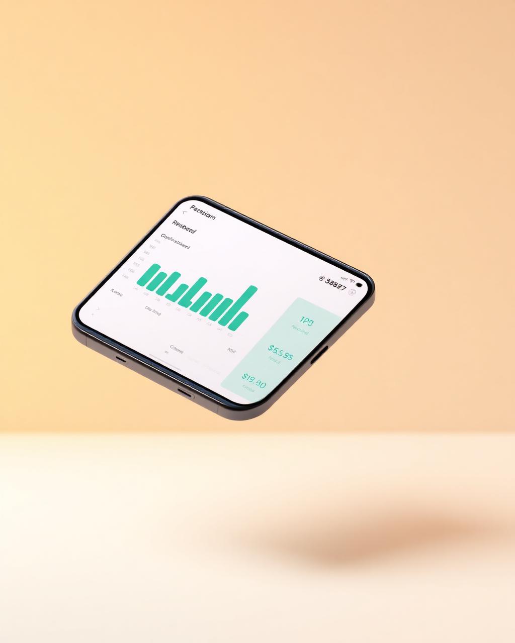 SmartProfit dashboard on mobile